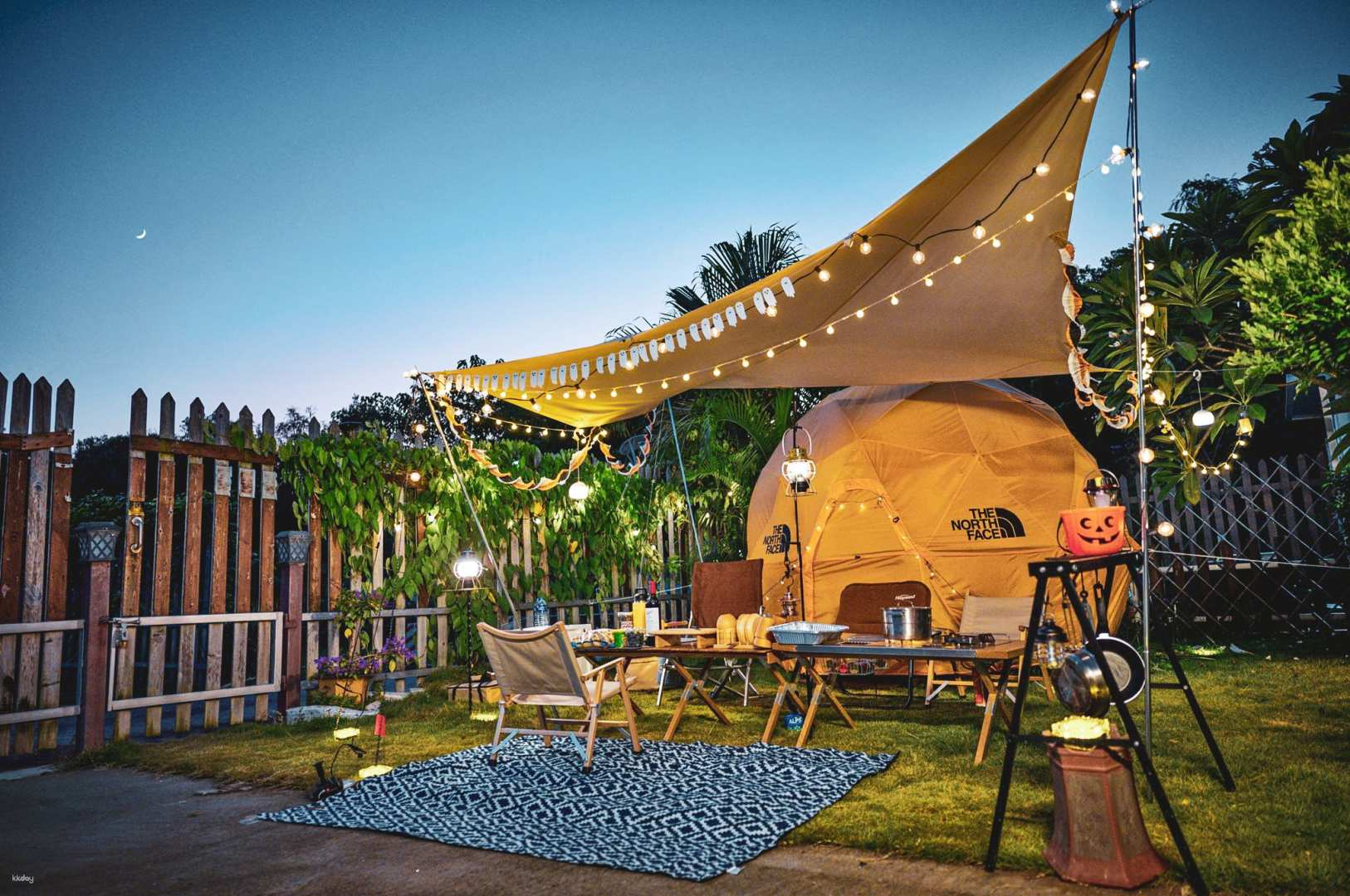 [Hong Kong Glamping Spot] Geodome4 x Private Garden Party 2/3 Sphere Tent ｜Autocamper Dajiangpu - Photo 1 of 9